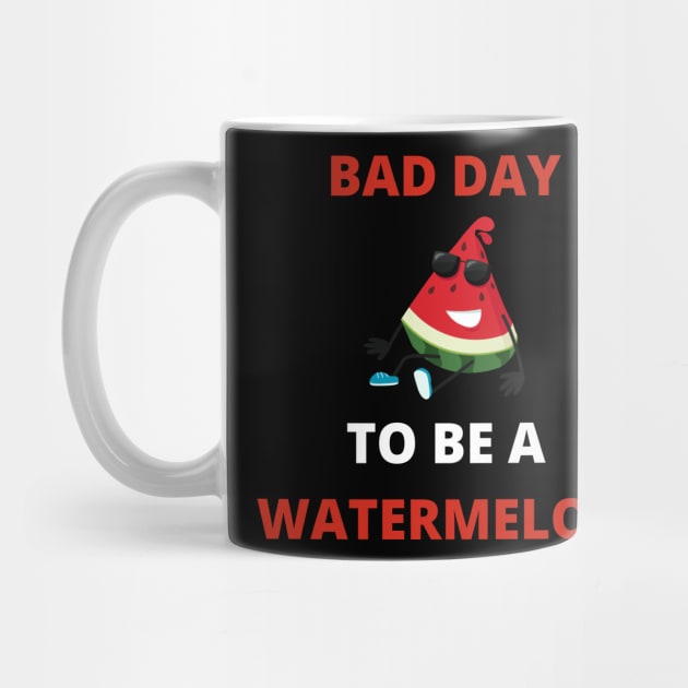 Bad Day To Be A Watermelon by clarineclay71